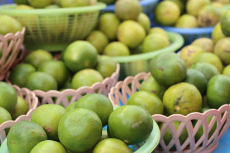 lemon at the marketの写真素材