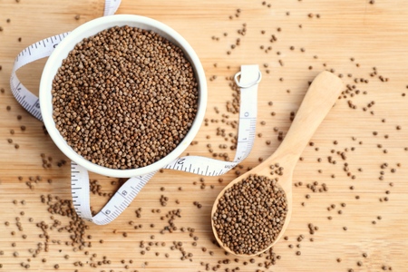 Perilla frutescens seedの写真素材