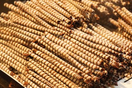 Making to sweet chocolateの写真素材