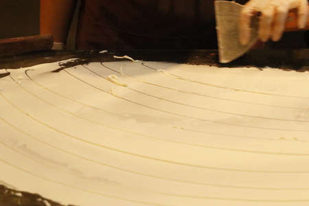 Making to sweet chocolateの写真素材