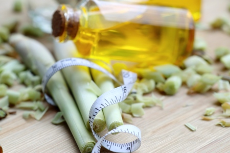 lemongrass oilの写真素材