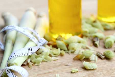 lemongrass oilの写真素材