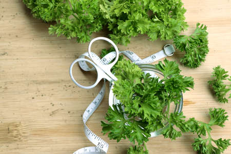 Parsley leaves