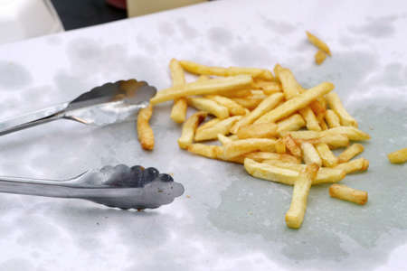 french fried at street food