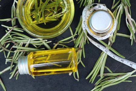 rosemary oilの写真素材