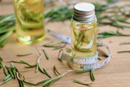 rosemary oilの写真素材