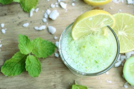 Cucumber smoothieの写真素材