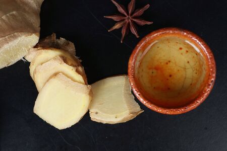 ginger teaの写真素材