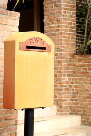 Vintage mailboxの写真素材
