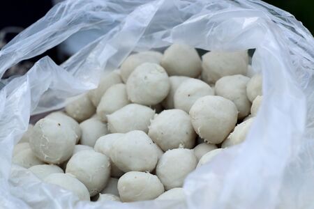 meatballs at street food