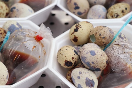 Quail eggs