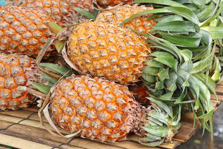 pineapple on street food