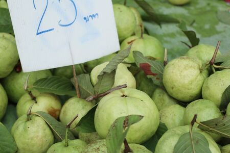Guava fruit at street foodの写真素材