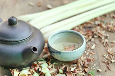 lemongrass teaの写真素材