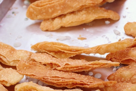 crispy roti in street foodの写真素材