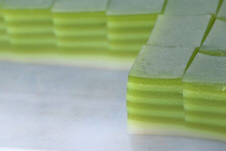 dessert coconut sweet puddingの写真素材