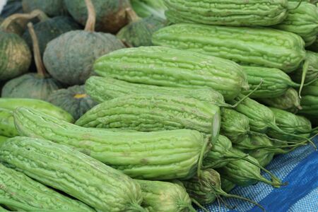 Gourd at street foodの写真素材