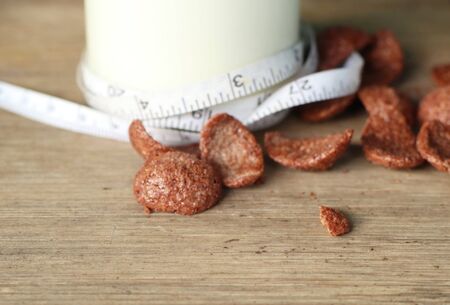 fresh milk chocolate corn flake