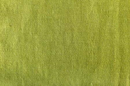 empty green flax cloth texture or backgroundの写真素材