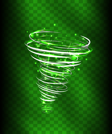 hurricane light effectのイラスト素材