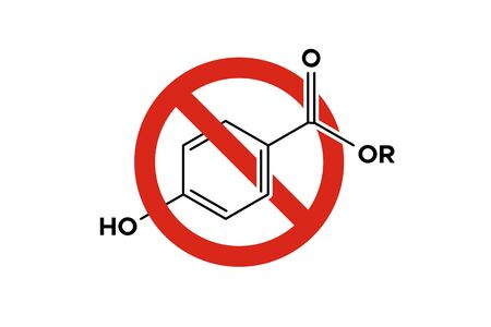 Paraben molecule freeのイラスト素材