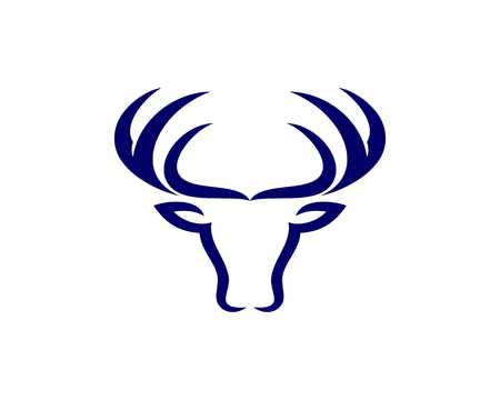 Abstract deer vector illustration.のイラスト素材