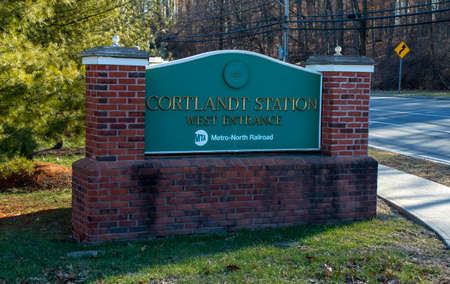 Coronavirus Vaccination Center Sign. Coronavirus Vaccination Center is a medical center in the United States.の写真素材