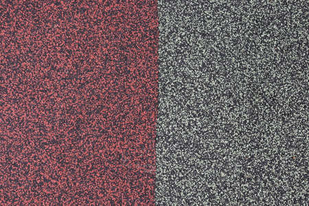 Asphalt texture with red and black stripes. Abstract background for design.の写真素材