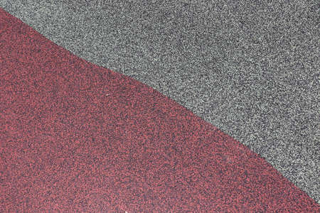 Asphalt texture with red and gray lines. Background for design.の写真素材