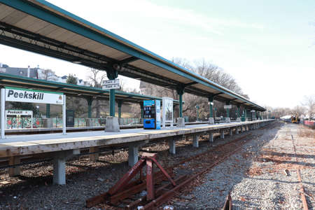 New York City Subway Stationの写真素材