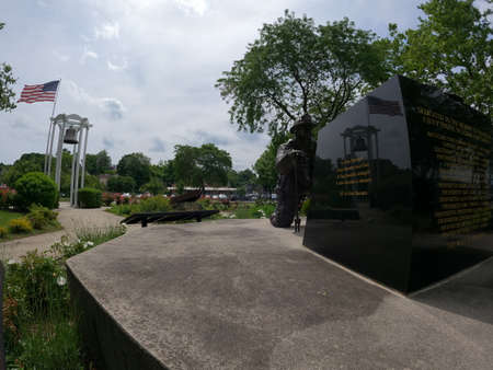 Memorial to the soldiers who died during the Great Patriotic War.の写真素材