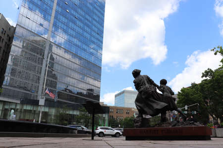 Statue of Harriet Tubman.の写真素材