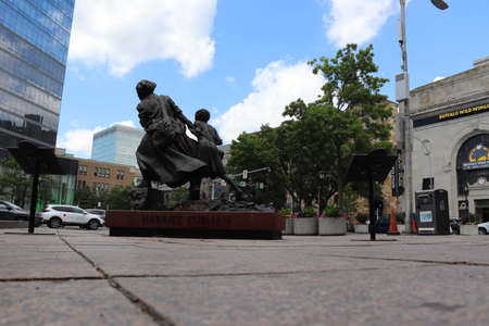 Sculpture of Harriet Tubman.の写真素材