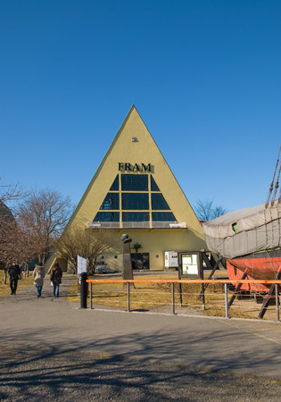 Oslo. Norway. Fram Museum.  April 12th, 2010のeditorial素材