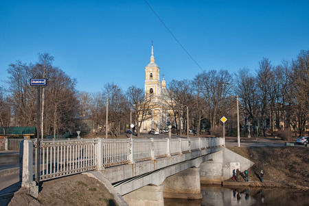 The Church of Elijah the Prophet. St Petersburg. Russiaのeditorial素材