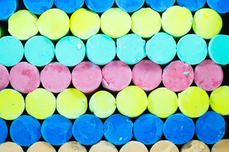 Colorful chalks 