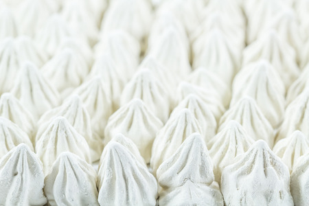 Soft-prepared chalk or white clay filler, it call Dinsophong in Thai.の写真素材