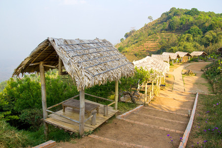 Monjam resort, Chiangmai, Thailandの写真素材