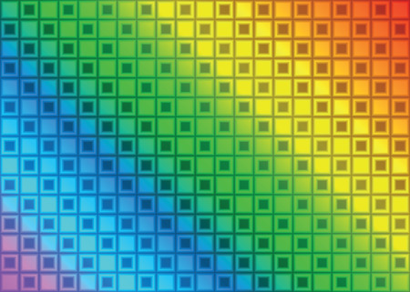 Rainbow rectangle abstract background  のイラスト素材