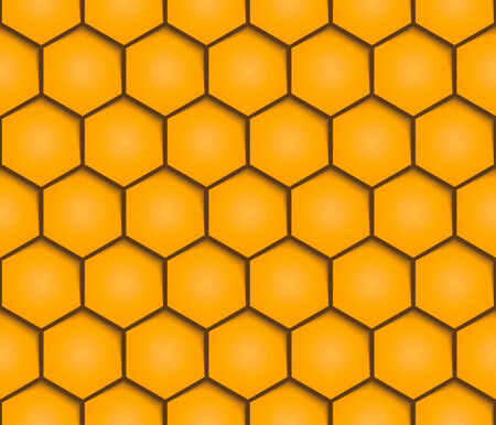 Abstract honeycombs background seamless geometric pattern, VECTOR, EPS10のイラスト素材