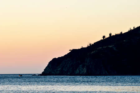 sunset in Colombiaの写真素材