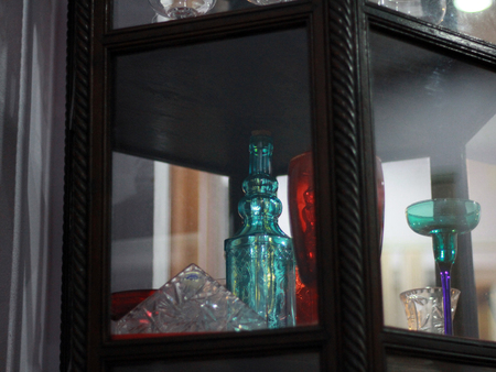 Glassware in my homeの写真素材