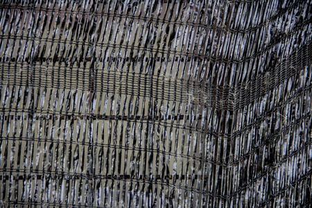 A texture of agriculture plastic netの写真素材