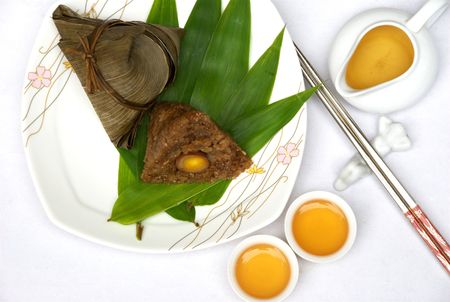 Chinese Rice Dumplingの写真素材