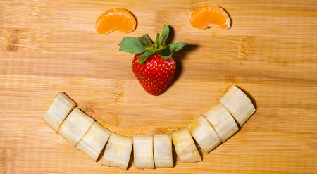 Smiley Fruitsの写真素材