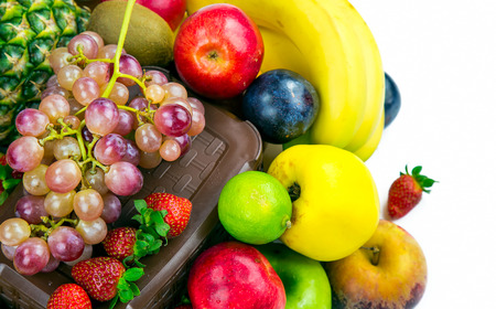 Fruits all togetherの写真素材
