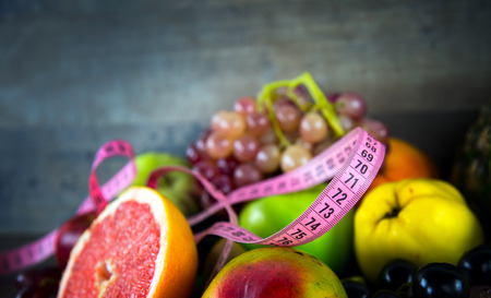 Fruits all togetherの写真素材