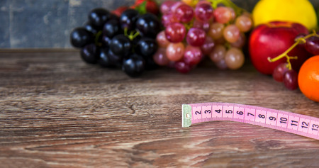 Fruits All Together and Measurement