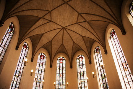 St Catherine  Church German Katharinenkirche Lutheranのeditorial素材