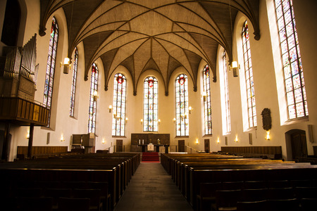 St Catherine  Church German Katharinenkirche Lutheranのeditorial素材